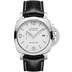 Panerai Luminor Marina White Dial Steel Black Alligator Leather Strap 44mm PAM03314