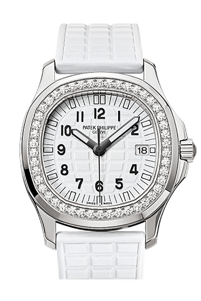 Patek Philippe Aquanaut 35.6mm White Dial Stainless Steel 5067A-024 - WATCHXNYC