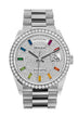 Rolex Day-Date 36mm Diamond Paved Dial White Gold 128349rbr-0006