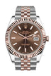 Rolex Datejust 41mm Chocolate Dial Stainless Steel & Everose Gold 126331-0002