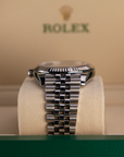 Rolex Datejust 41 41 mm Azzurro-Blue Dial Oystersteel and White Gold Jubilee Bracelet 126334-0026 - WATCHXNYC
