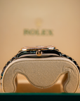 Rolex Datejust 36 36 mm Olive Green Set With Diamonds Dial Oystersteel and 18k Yellow Gold Oyster Bracelet 126283rbr-0012 - WATCHXNYC