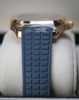 Patek Philippe  Aquanaut 38.8 mm Blue Dial 18K Rose Gold Rubber Strap 5269R-001 - WATCHXNYC