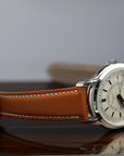 Patek Philippe Complications Silver Opaline Dial Steel Case   Strap 40 mm 5212A-001 - WATCHXNYC
