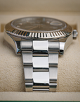 Rolex Datejust 41 41 mm Slate Dial with Diamonds Oystersteel and White Gold Jubilee Bracelet 126334-0006 - WATCHXNYC