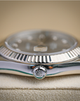 Rolex Datejust 41 41 mm Slate Dial with Diamonds Oystersteel and White Gold Jubilee Bracelet 126334-0006 - WATCHXNYC