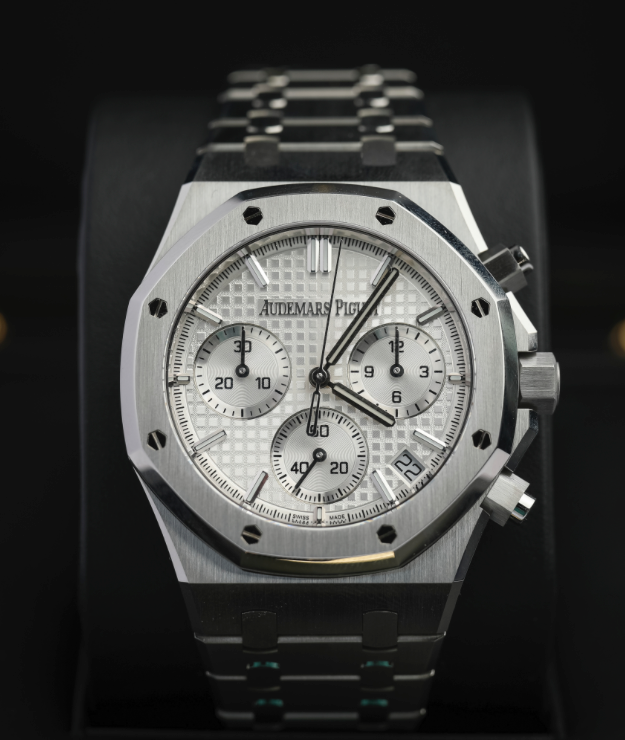 Audemars Piguet Royal Oak 41mm Silver Dial Stainless Steel Bracelet 26240ST.OO.1320ST.03 - WATCHXNYC