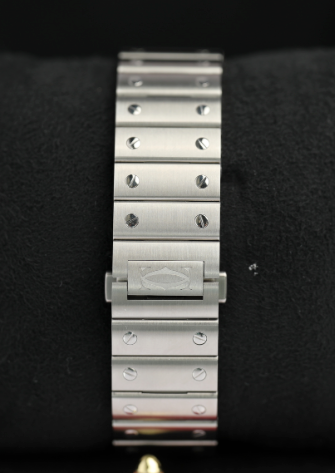 Cartier Santos Large Steel Brown Dial Bracelet WSSA0064 - WATCHXNYC