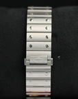Cartier Santos Large Steel Brown Dial Bracelet WSSA0064 - WATCHXNYC