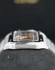 Cartier Santos Large Steel Brown Dial Bracelet WSSA0064 - WATCHXNYC