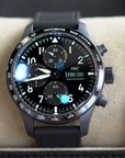 IWC Schaffhausen Pilot’s Watch Performance Chronograph 41 Mercedes-AMG PETRONAS Formula One™ Team 41  mm Black Dial Ceratanium® Black Rubber Strap IW388306 - WATCHXNYC
