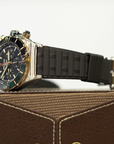 Breitling Super Chronomat B01 44 mm Black Dial Stainless Steel & 18K Red Gold Black Rubber Strap UB0136251B1S1 - WATCHXNYC