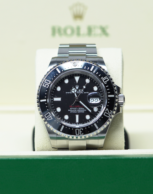 Rolex Sea-Dweller 43 mm Black Dial Oystersteel Oyster Bracelet 126600-0002 - WATCHXNYC