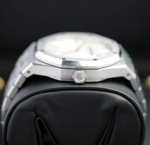 Audemars Piguet Royal Oak 41mm White Dial Stainless Steel 15500ST.OO.1220ST.04 - WATCHXNYC