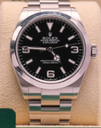 Rolex Explorer 40 40 mm Black Dial Oystersteel Oyster Bracelet 224270-0001 - WATCHXNYC