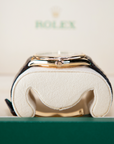 Rolex 1908 39mm Intense Black Dial Yellow Gold 52508! - WATCHXNYC