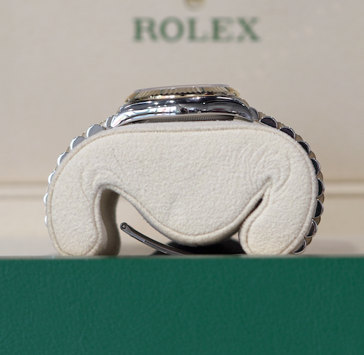 Rolex Datejust 31mm Silver Diamond Dial Stainless Steel &amp; Yellow Gold 278273 - WATCHXNYC