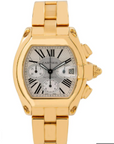 Cartier Roadster Chrono XL 18K Yellow Gold Automatic Factory Roman Dial W62021Y2 - WATCHXNYC