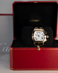 Cartier Roadster Chrono XL 18K Yellow Gold Automatic Factory Roman Dial W62021Y2 - WATCHXNYC