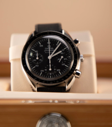 Omega Speedmaster  Racing  Black Dial 44.25 mm  Stainless Steel Bracelet 329.30.44.51.01.001 - WATCHXNYC
