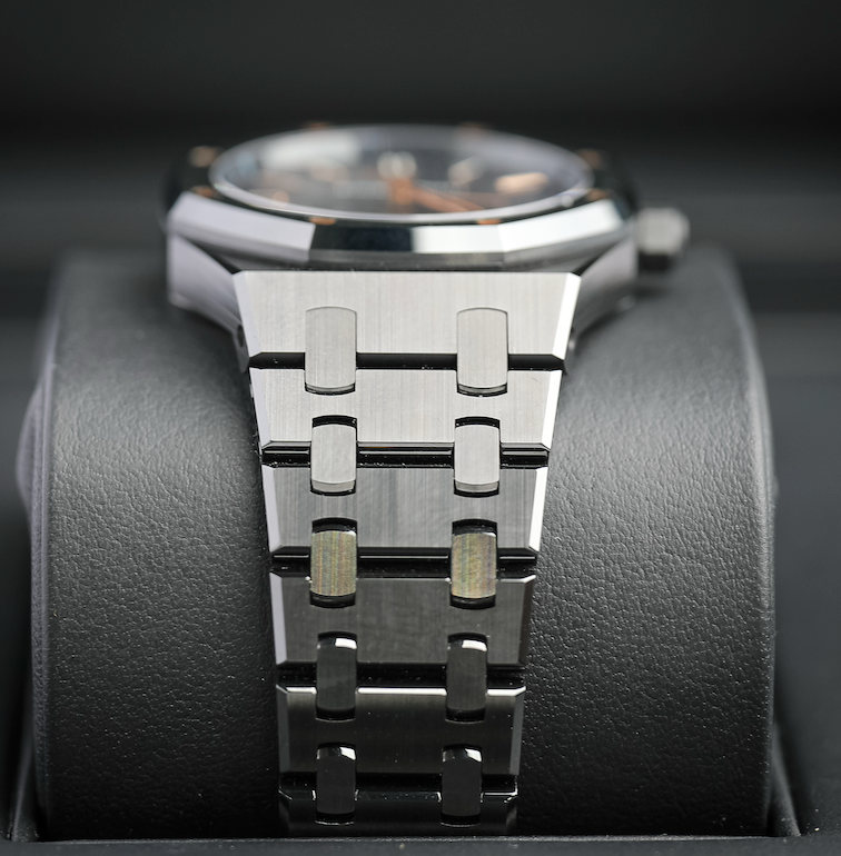 Audemars Piguet Bucci Royal Oak 34mm Rainbow Colored Sapphire Dial Black Ceramic 77350CE.OO.1266CE.02.A - WATCHXNYC