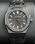 Audemars Piguet Bucci Royal Oak 34mm Rainbow Colored Sapphire Dial Black Ceramic 77350CE.OO.1266CE.02.A - WATCHXNYC