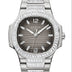 Patek Philippe 7014/1G-001 Nautilus 33.5mm Golden Brown Dial White Gold