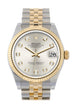 Rolex Datejust 31mm Silver Diamond Dial Stainless Steel & Yellow Gold 278273