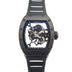Richard Mille RM055 Bubba Watson Asia 42.7 mm x 50 mm Transparent Dial Ceramic Rubber Strap