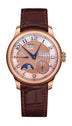 F.P.Journe Automatique Lune Mother of Pearl 40mm Gold Dial Red Gold Alligator Leather Strap