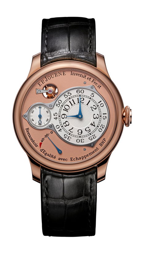 F.P.Journe Chronomètre Optimum 40mm White Dial 6N Gold Alligator Leather Strap - WATCHXNYC