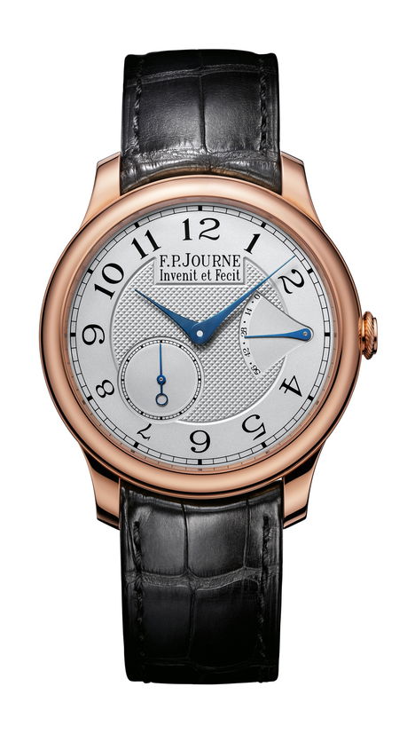 F.P.Journe Chronomètre Souverain 40mm White Dial 6N Gold Alligator Leather Strap - WATCHXNYC