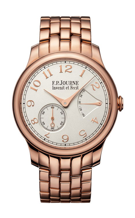 F.P.Journe Chronomètre Souverain 40mm White Dial 6N Gold Bracelet - WATCHXNYC