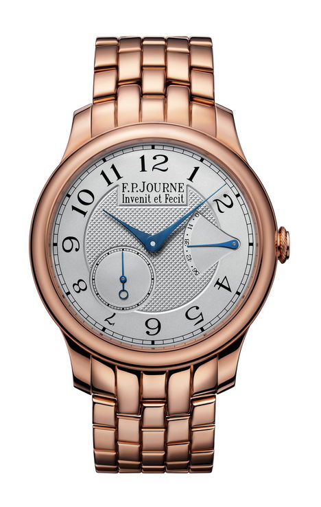 F.P.Journe Chronomètre Souverain 40mm White Dial 6N Gold Bracelet - WATCHXNYC