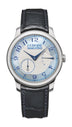 F.P.Journe Chronomètre Souverain Mother of Pearl 40mm Blue Dial Platinum Alligator Leather Strap