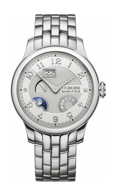 F.P.Journe Divine 42mm Silver Dial Platinum Bracelet - WATCHXNYC