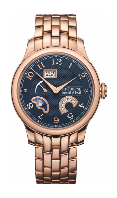 F.P.Journe Divine 40mm Blue Dial 6N Gold Bracelet - WATCHXNYC