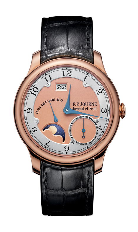 F.P.Journe Divine 36 MM 36mm Gold Dial 6N Gold Alligator Leather Strap - WATCHXNYC