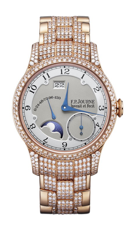 F.P.Journe Divine 36 MM Set with Diamonds 36mm Gray Dial 6N Gold Bracelet - WATCHXNYC