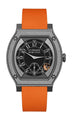 F.P.Journe élégante 48 Titalyt Diamonds 40mm Black Dial Titanium Rubber Strap