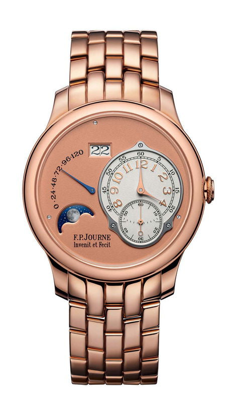 F.P.Journe Lune 40mm Gold Dial 6N Gold Bracelet - WATCHXNYC