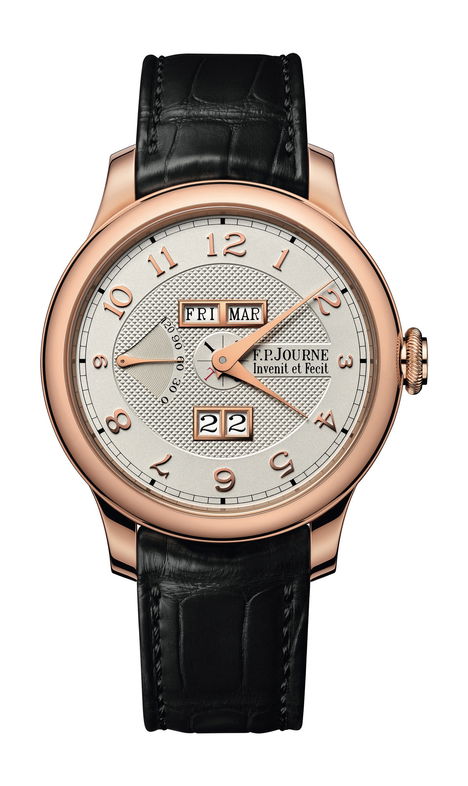 F.P.Journe Quantième Perpétuel 40mm Silver Dial 6N Gold Alligator Leather Strap - WATCHXNYC