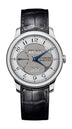 F.P.Journe Quantième Perpétuel Gold Dial 40mm Silver Dial Platinum Alligator Leather Strap