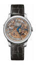 F.P.Journe Répétition Souveraine 40mm Transparent Dial Stainless Steel Alligator Leather Strap