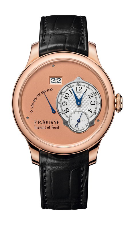 F.P.Journe Automatique 40mm Gold Dial 6N Gold Alligator Leather Strap - WATCHXNYC