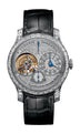 F.P.Journe Tourbillon Souverain Set with Diamonds 40mm Silver Dial Platinum Alligator Leather Strap