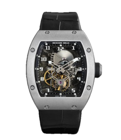 Richard Mille RM17-01 Titanium 48.15 mm x 40.10 mm Transparent Dial Titanium Rubber Strap RM 17-01 - WATCHXNYC