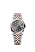 Rolex Datejust 36mm Slate Dial Oystersteel & Everose Gold m126201-0013