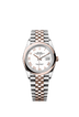 Rolex Datejust 36mm White Dial Oystersteel & Everose Gold m126201-0015