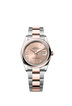 Rolex Datejust 36mm Rosé Diamond Dial Oystersteel & Everose Gold 126201